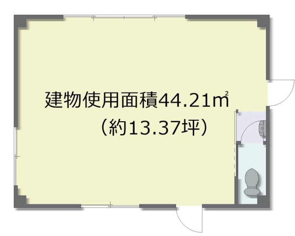 貸店舗事務所　大阪府南河内郡河南町大字白木　賃料10万円（税別）