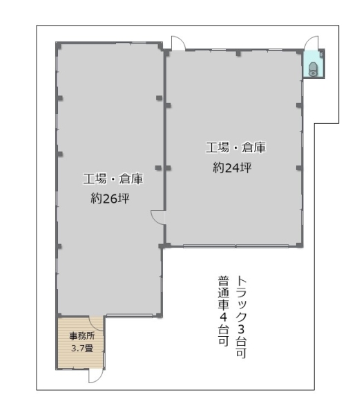 【成約御礼】貸工場・倉庫　大阪府河内長野市加賀田