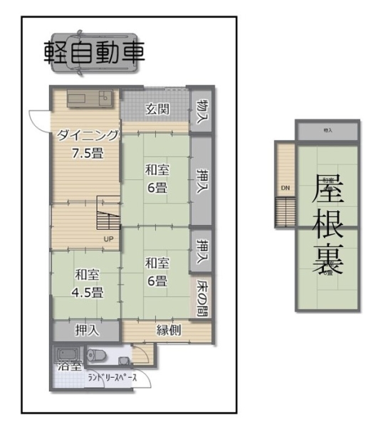 貸古民家【事業用限定】　大阪府河内長野市石仏　月額賃料5万円