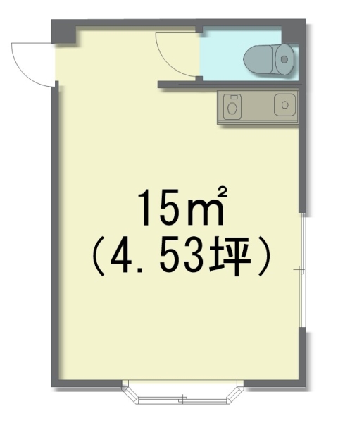 貸店舗・事務所　大阪府堺市堺区翁橋町１丁　月額賃料3.3万円（税別）